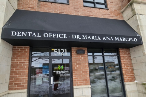 commercial fixed awnings 12